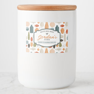 Master Meal Maker Food Label