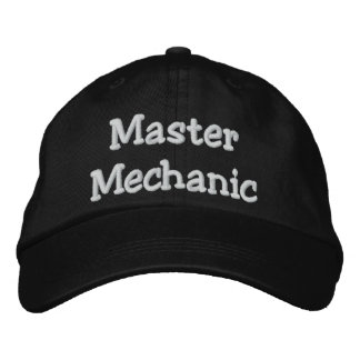 Master Mechanic Embroidered Hat