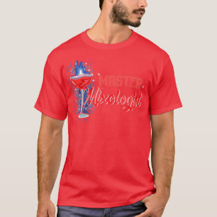 Master Mixologist I Funny Bartender Barkeeper 2 T-Shirt