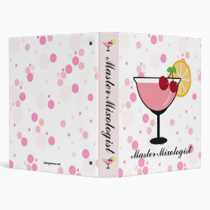 Master Mixologist- Personalized Recipe Binder