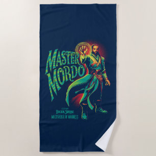 Master Mordo Illustration Beach Towel