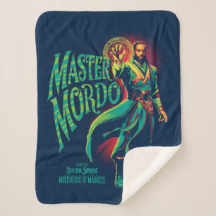 Master Mordo Illustration Sherpa Blanket