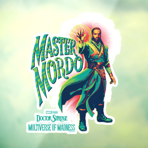 Master Mordo Illustration Window Cling