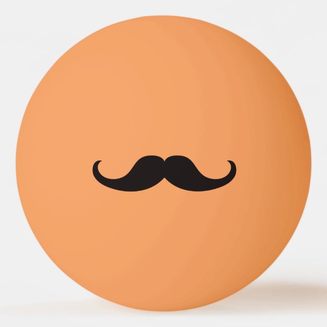 Master of Disguise Moustache Ping Pong Ball (Front)