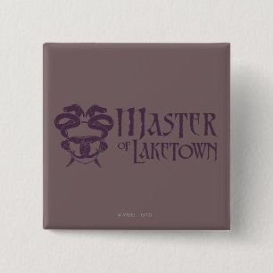 Master Of Laketown Name 2 Inch Square Button