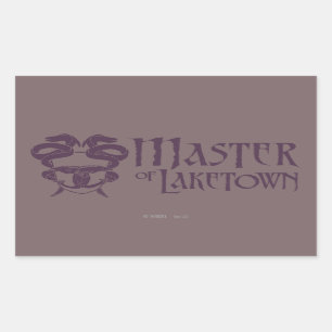 Master Of Laketown Name Sticker