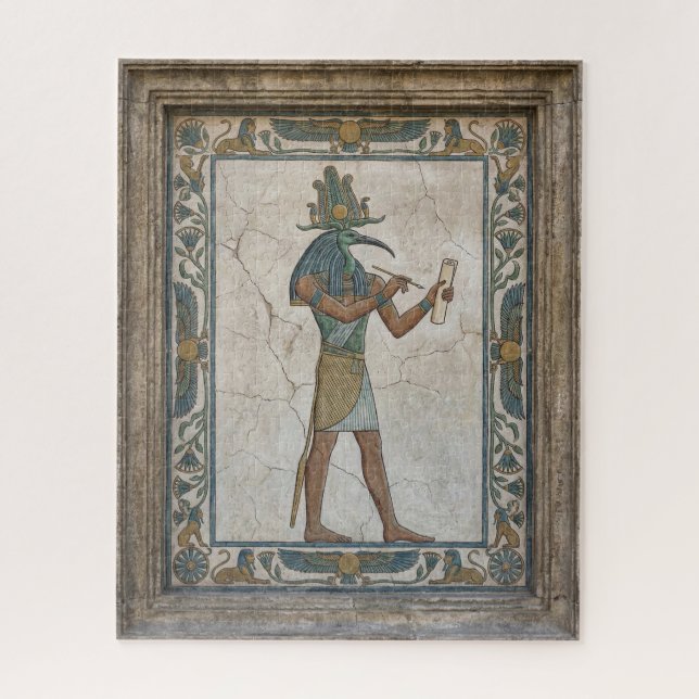 Master of Mysteries: Thoth God of Wisdom Jigsaw Puzzle (Vertical)