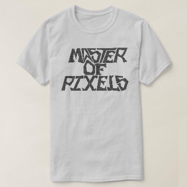 Master of Pixels T-Shirt (Design devant)