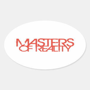 Master of Reality album Oval Sticker