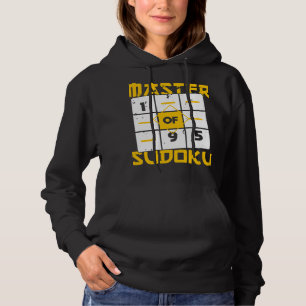Master Of Sudoku Sudoku Champion Math Game Joke Sa Hoodie
