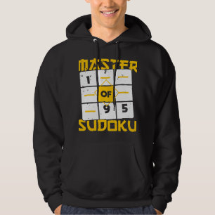 Master Of Sudoku Sudoku Champion Math Game Joke Sa Hoodie