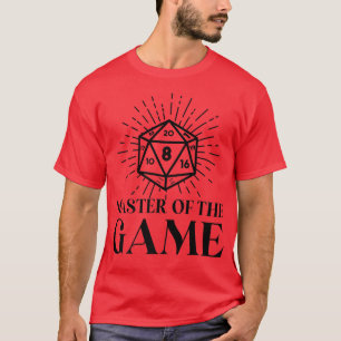 Master Of The Game Board Games Game Night Party Ga T-Shirt