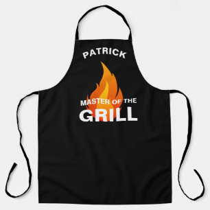 Master Of The Grill, Personalized Dad #Fathersday Apron