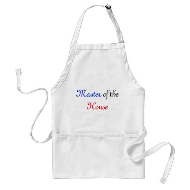 Master of the House Standard Apron (Front)