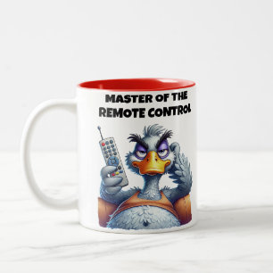 Master Of The remote Control Two-Tone Coffee Mug