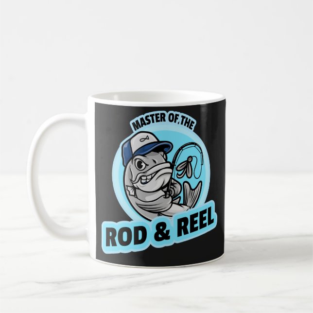 Master Of The Road And Reel Coffee Mug (Left)