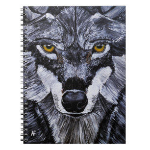 Master of the Wild Painting by Alfred Fox Notebook