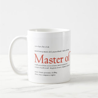 Master of Typography Coffee Mug