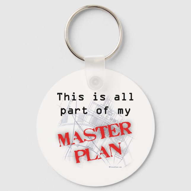Master Plan Keychain (Front)
