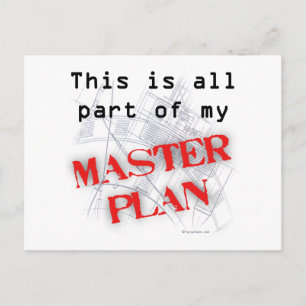 Master Plan Postcard