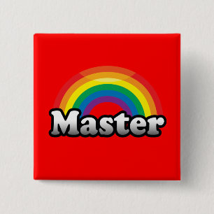 MASTER PRIDE 2 INCH SQUARE BUTTON