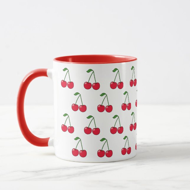 Master Pump Cherries Mug (Left)