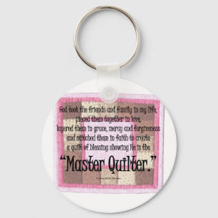 Master quilter keychain