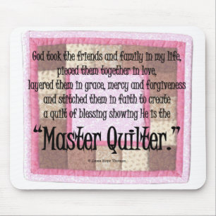 Master quilter mouse pad