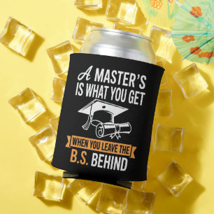 Master’s Degree MBA Masters Degree Graduation  Can Cooler
