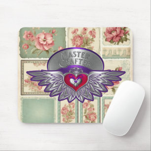Master Scrapbook Badge  Mouse Pad