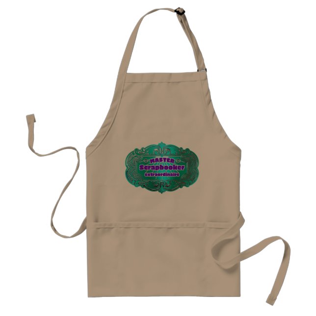 “Master Scrapbooker Extraordinaire” Standard Apron (Front)