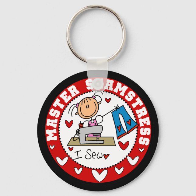 Master Seamstress Keychain (Front)