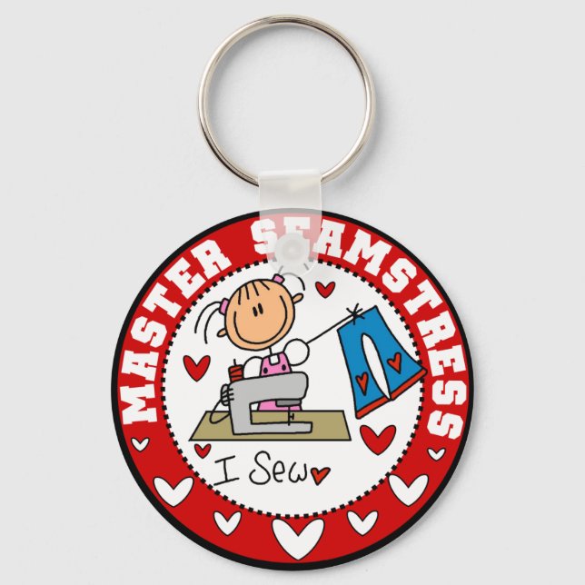 Master Seamstress Keychain (Front)