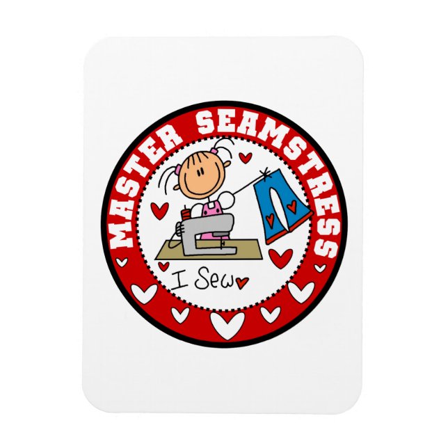 Master Seamstress Magnet (Vertical)