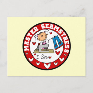 Master Seamstress Postcard