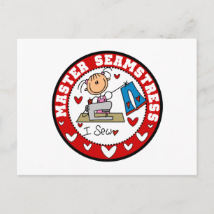 Master Seamstress Postcard