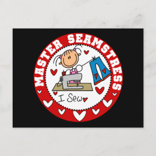 Master Seamstress T-shirts and Gifts Postcard