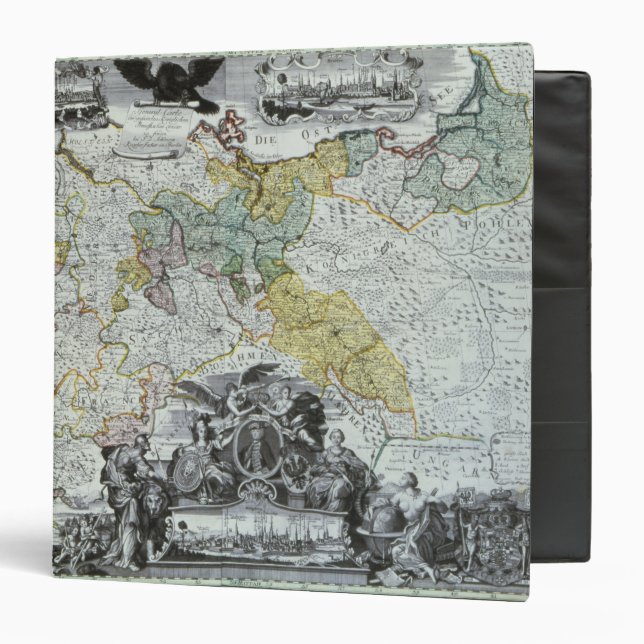 Master Sheet of the Prussian Sovereign Binder (Front/Inside)