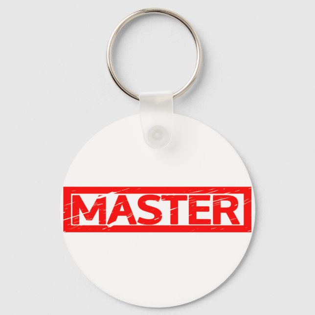 Master Stamp Keychain (Front)