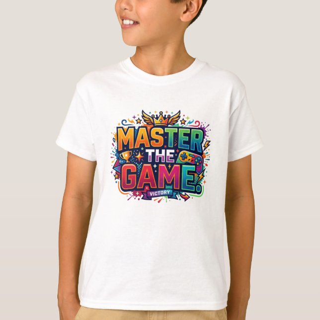 Master the Game T-Shirt (Front)