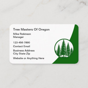 Master Tree Services Business Card