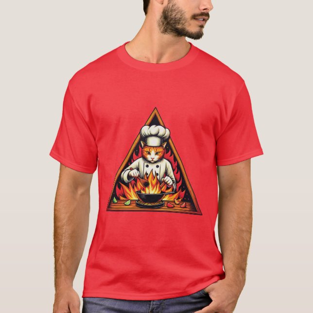 Masterchef Cat T-Shirt (Front)