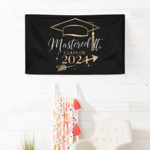 Mastered It Class of 2024 Graduation Gifts for Her Banner