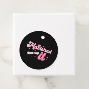 Mastered It Masters Degree Graduate MBA Graduation Favour Tags