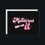 Mastered It Masters Degree Graduate MBA Graduation Letterhead<br><div class="desc">Mastered It Masters Degree Graduate MBA Graduation</div>