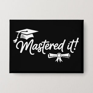 Mastered It Masters Graduation Graduate Grad 