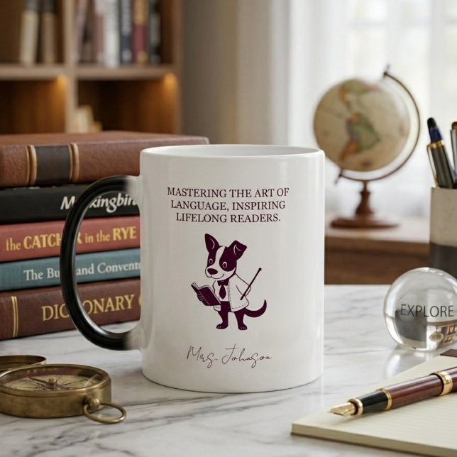 Mastering Art Of Language Inspiring Readers Magic Mug (Creator Uploaded)