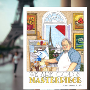 Masterpiece Inspirational Postcard