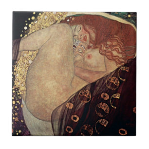 Masterpiece of Elegance - Gustav Klimt's Danae Tile