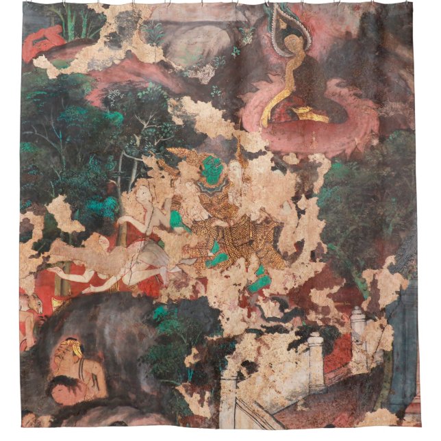 Masterpiece of traditional Thai style painting art (Front)